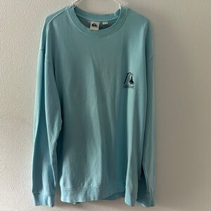 Quiksilver Light Blue Sweatshirt